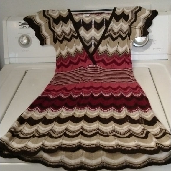 Vintage Maurice Knit Sweater Dress Sz. S - Picture 12 of 12